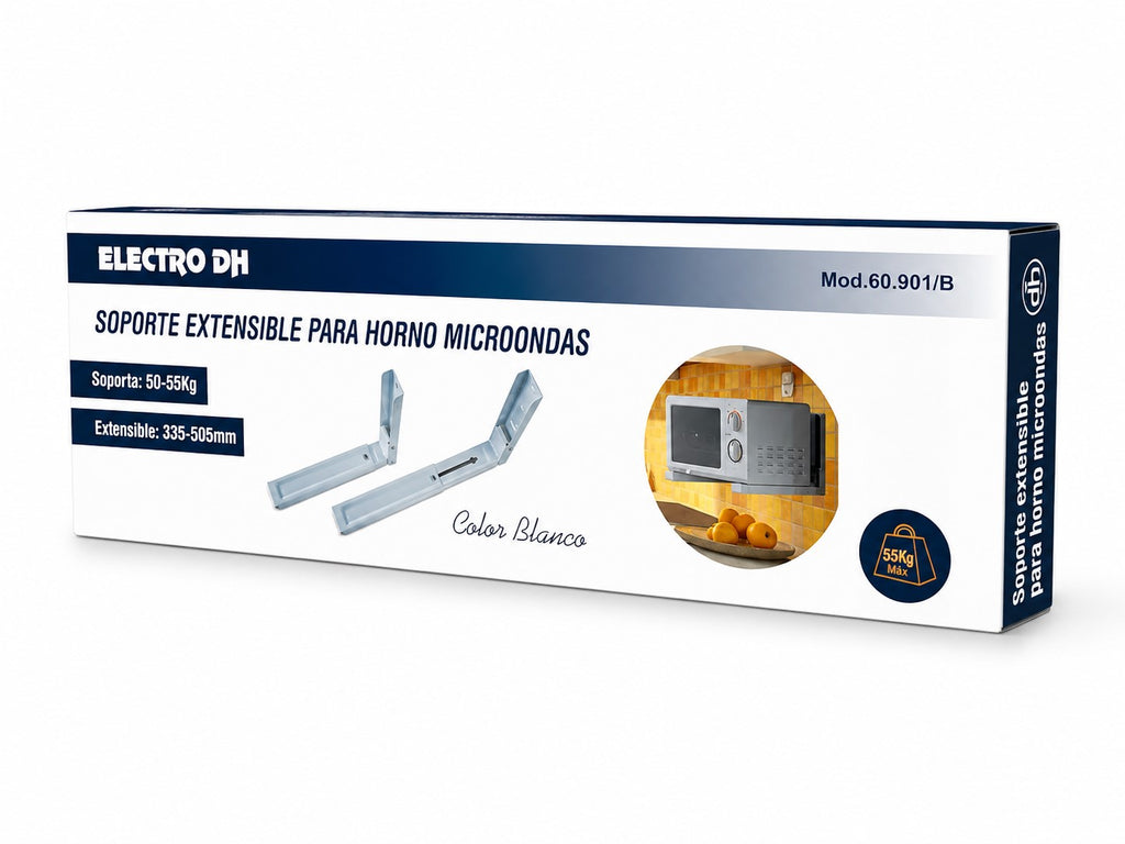 Soporte para Microondas de Pared,  Extensible hasta 40 kg