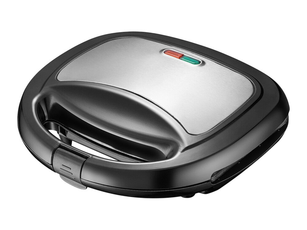 Sandwichera Doble 750W-230V| 2 Sándwiches | Placas Antiadherentes | Control Automático de Temperatura