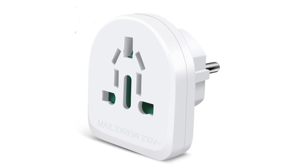 Adaptador clavija corriente de viaje, universal, apto para diversos paises