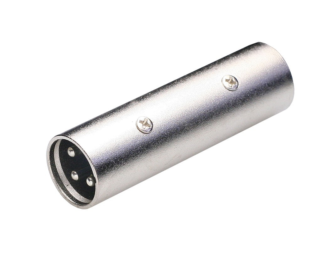 Adaptador XLR-canon macho 3c a XLR macho 3c