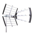 Antena TV exterior, TDT, 18 elementos, facil montaje