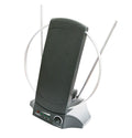 Antena TV interior,  36 dB, amplificada, alimentacion 230V