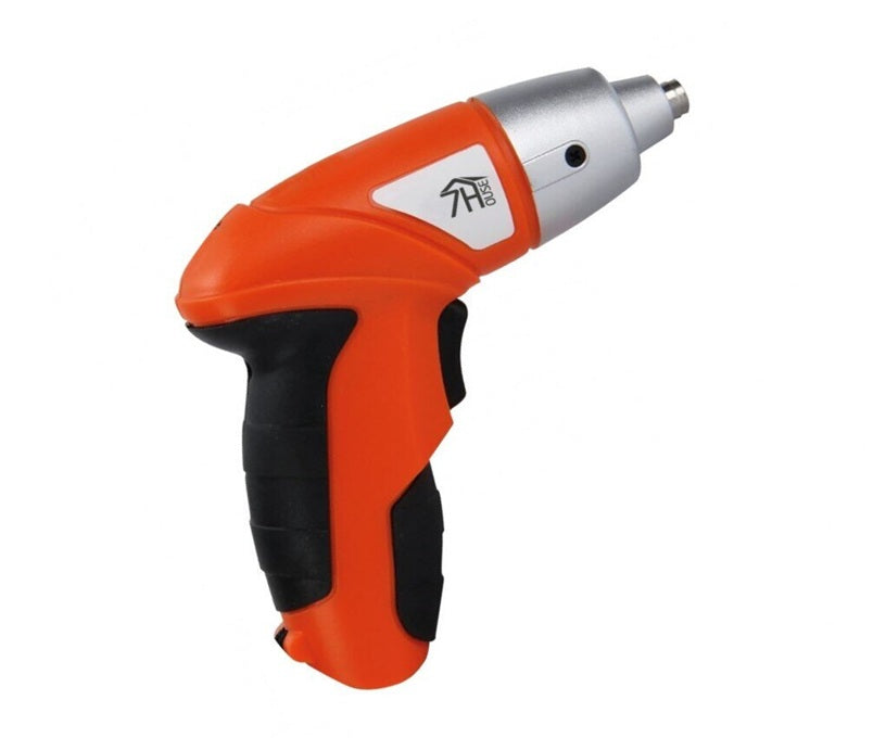 Atornillador inalambrico, reversible, 11 puntas incluidas, cable USB