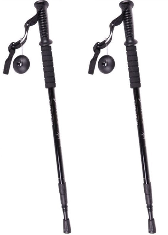 Bastones de Trekking Telescópicos Antishock 1,30 m – Pack 2 Unidades
