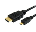 Conexion HDMI a Micro HDMI, 1.4, longitud 2 mtrs, alta calidad