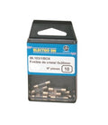 Caja 10 fusibles 6,3A, 5x20 mm, Cristal, Fusion rapida