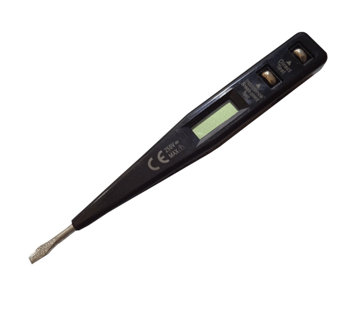 Comprobador de voltaje, 12V a 230V, funciona sin pilas