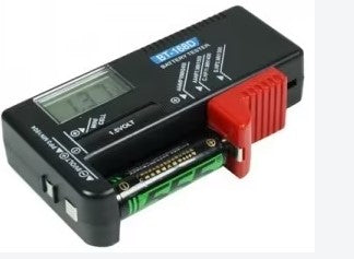 Comprobador pilas y baterias 1,5 a 9V, pantalla lcd
