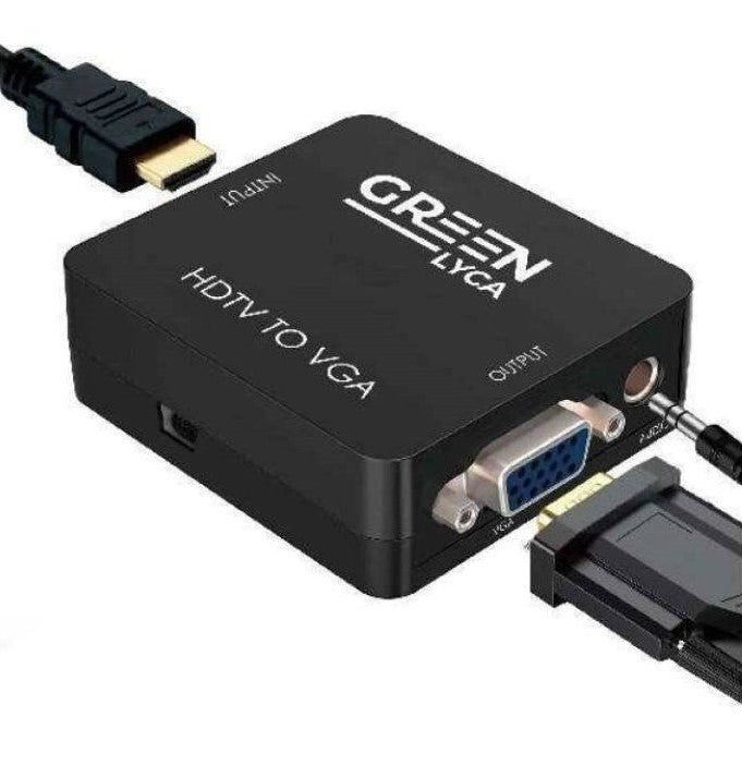 Conversor HDMI  (IN) a VGA (OUT)