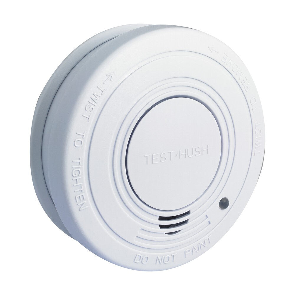 Detector de Humo Fotoeléctrico 85 dB con Pila 9V | Alta Sensibilidad y Botón TE