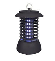 Elimina insectos electrónico recargable 7W, funciona con bateria, radio accion 20m2