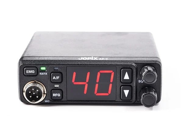 Emisora CB-27 Jopix AP-7 12/24V con Antena Magnética Jetfon MAG-7 – 40 Canales AM/FM | ASQ