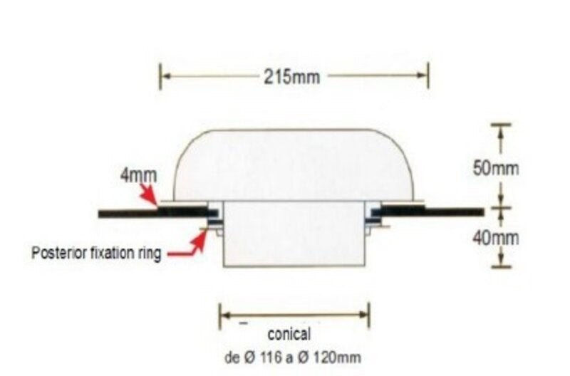 Extractor solar, ventilador, bateria recargable, barcos, camiones