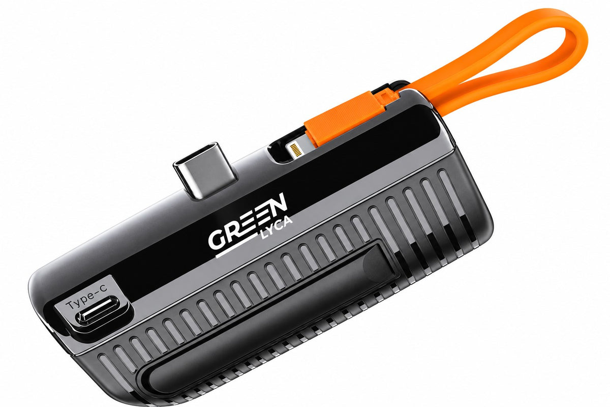 Power Bank 5000mAh | USB-C + Lightning Integrados | G-1438