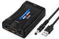 Convertidor | Conversor Euroconector SCART a HDMI GREEN LYCA GL70543 | Full HD 1080p 60Hz | Alimentación USB
