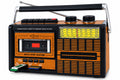 Radio Cassette Retro EPE FP-319BT | Bluetooth, USB, SD y Radio de 4 Bandas AM/FM/SW
