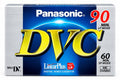 Cinta MiniDV Panasonic DVM60 – 60 Minutos SP / 90 Minutos LP | Cassette de Vídeo Digital