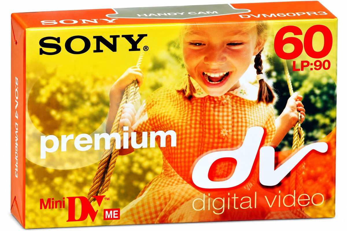 Cinta MiniDV Sony Premium DVM60 – 60 Minutos SP / 90 Minutos LP | Digital Video