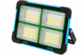 Foco Solar LED Portátil 100W | 4 Paneles LED | IP66 | Batería Recargable