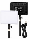 Panel LED Fotográfico de 10 Pulgadas | 13W | Luz Regulable de 2700K a 7000K | USB