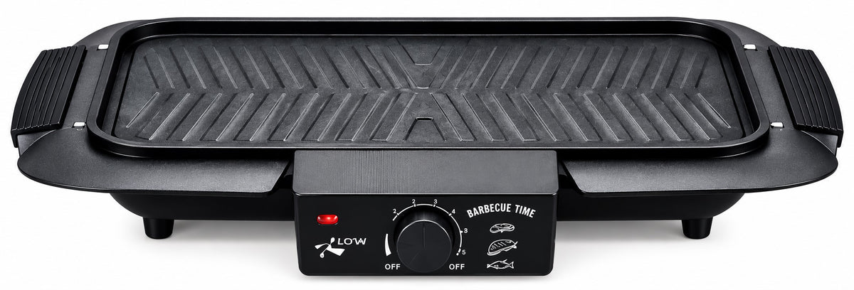 Plancha Eléctrica 2000W | Superficie Antiadherente 50 × 35,5 cm | Temperatura Regulable