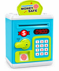 Hucha Caja Fuerte Infantil con Código y Huella | Luces y Sonidos | Money Safe