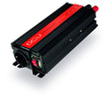 Inversor corriente 600W 12v a 230v, Profesional, Onda modificada, Pinzas bateria