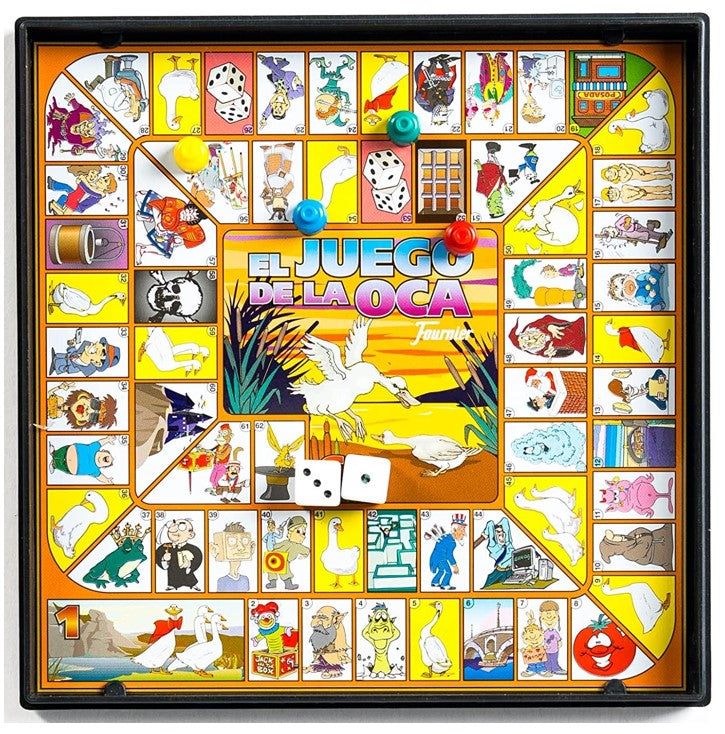 Juego Oca magnetico, 16×16 cmtrs