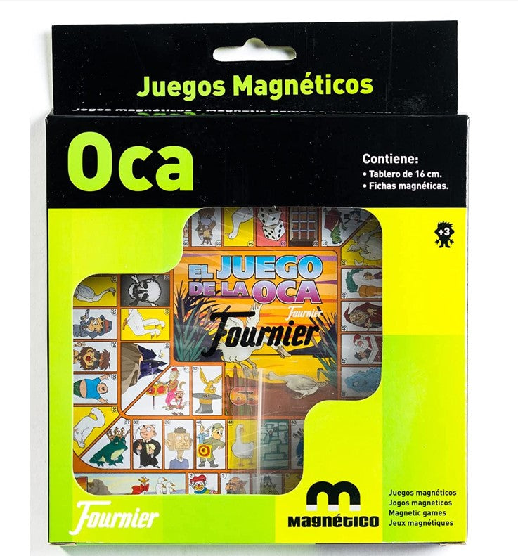 Juego Oca magnetico, 16×16 cmtrs
