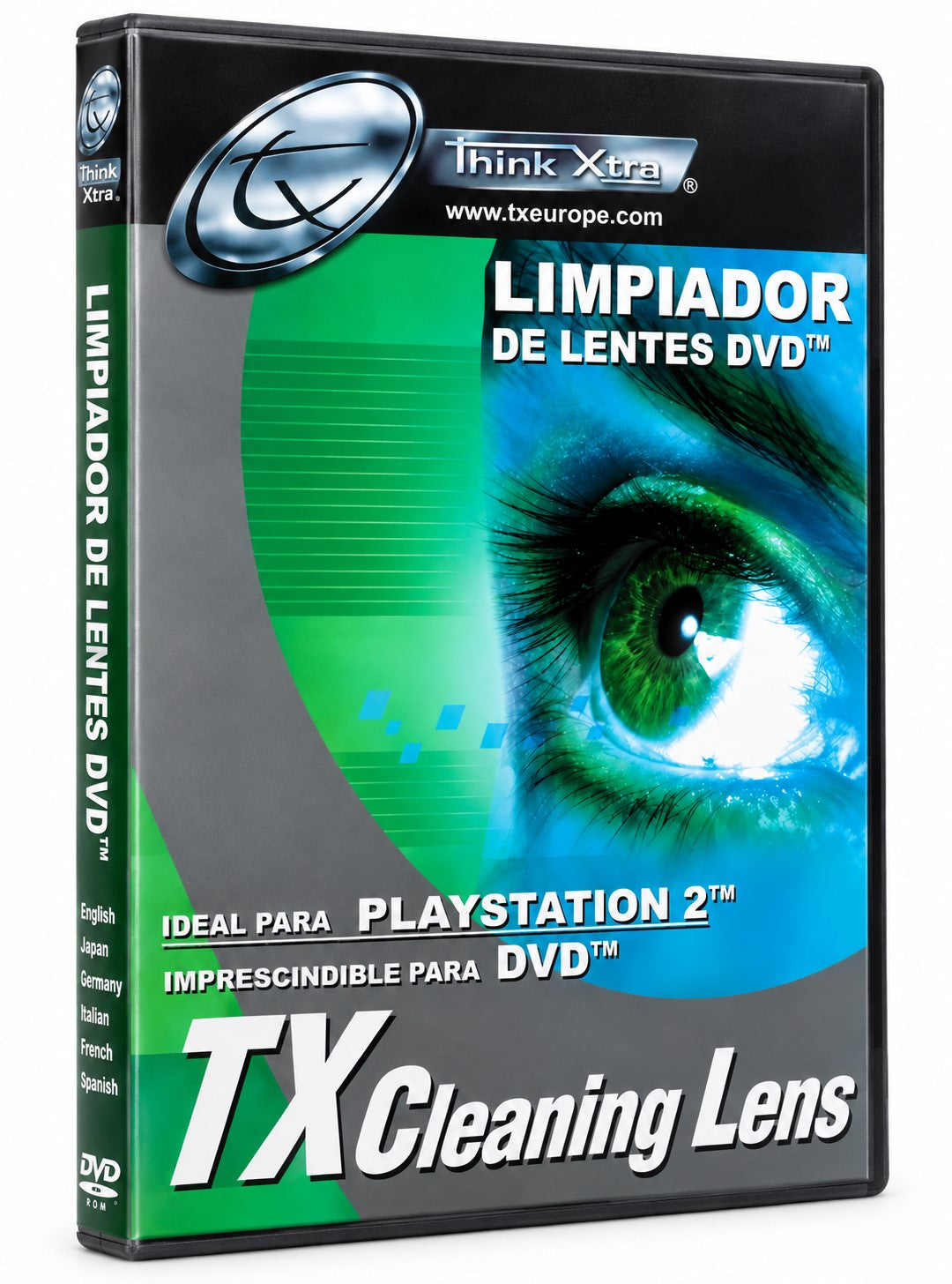 Limpiador de Lente DVD Multimedia | Para Reproductores DVD, CD y Consolas