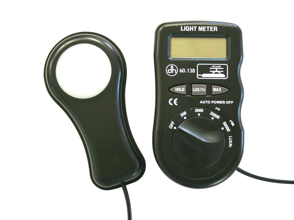 Luxometro medidor le luz, profesional, facil uso, manejable