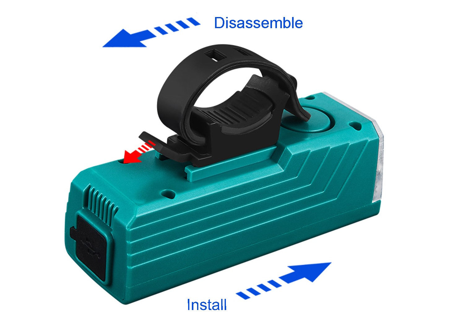 Luz solar,  delantera bicicleta patinete, led, Power bank