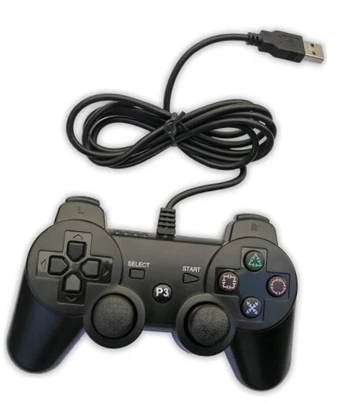 Mando consola PS3, con cable USB, reemplazo, compatible