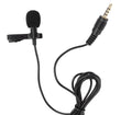 Microfono solapa conector 3,5mm, para grabaciones en dispositivos