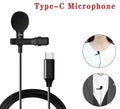 Microfono solapa con conector Type C, para grabaciones en moviles