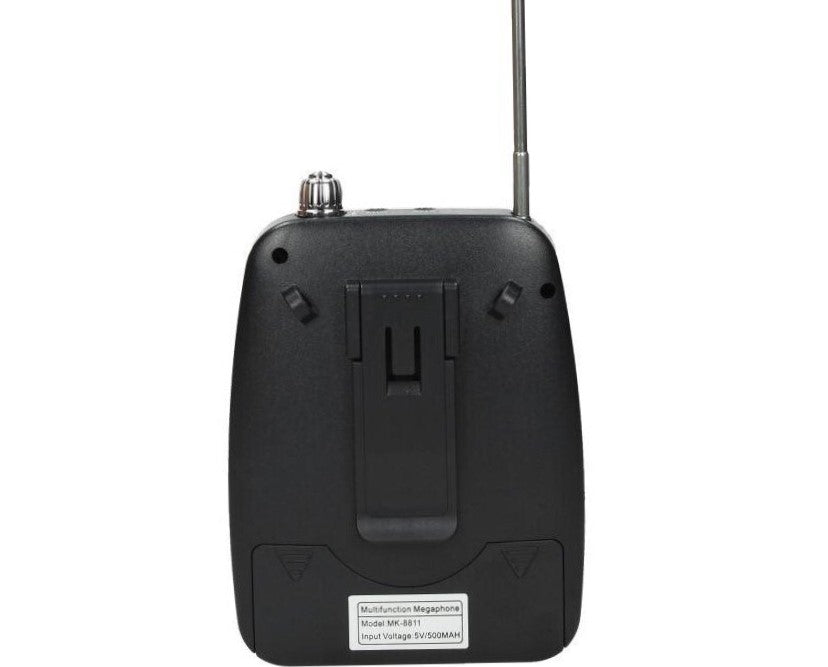Microfono con cable a amplificador portatil audio 10w