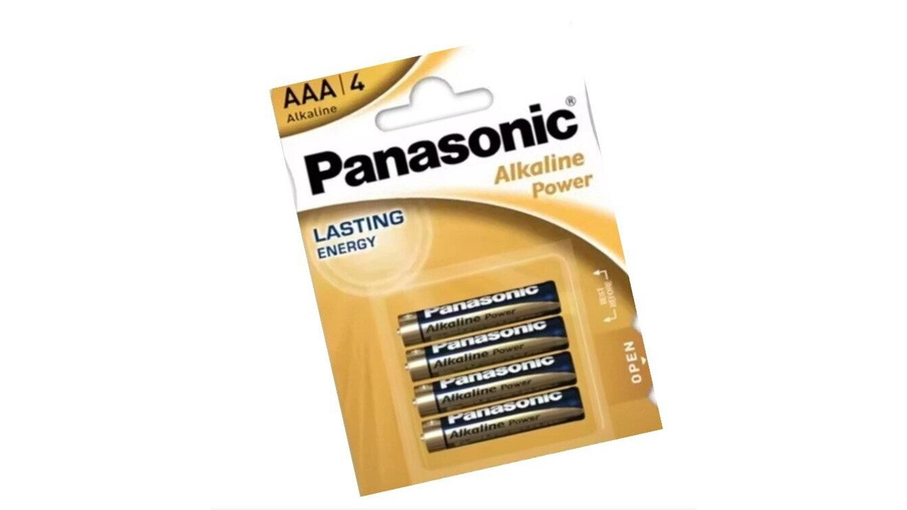 Pilas alcalinas AAA, 48 pilas AAA, LR03, Panasonic