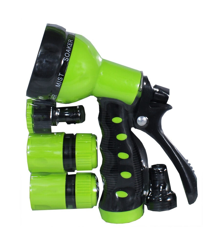 Pistola cabezal difusora agua 7 funciones, jardin, multifuncion, accesorios