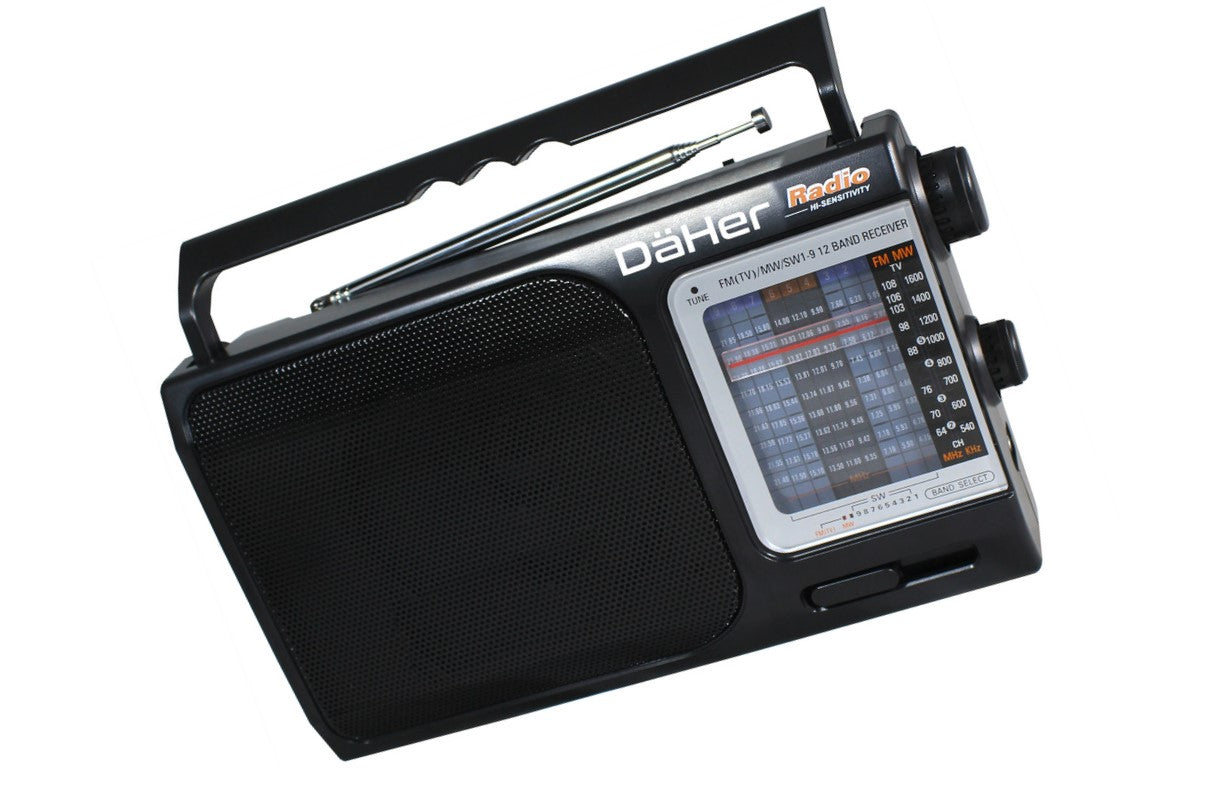 Radio analógico multibanda FM/AM/SW 1-9