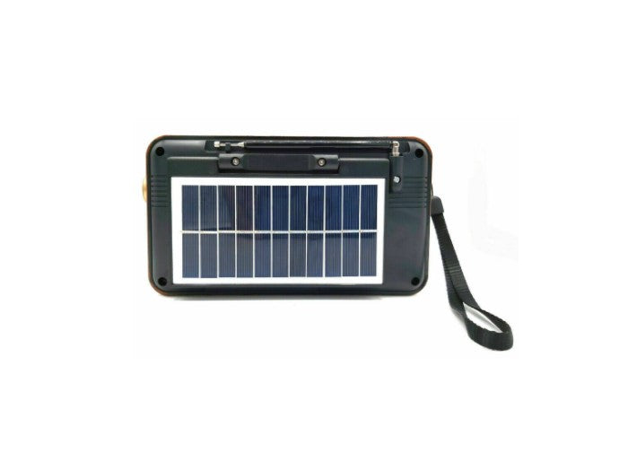 Radio Solar portatil, FM; AM, SW, USB, Bluetoth