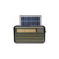 Radio Solar portatil, FM; AM, SW, USB, Bluetoth