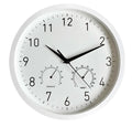 Reloj pared 31 cm, redondo, mide temperatura y humedad interior