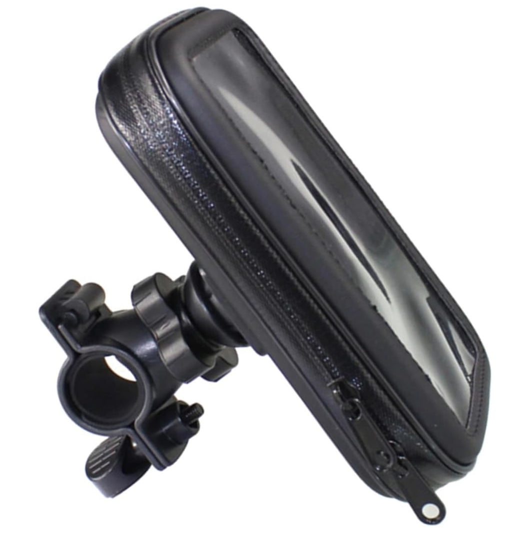Soporte movil con funda impermeable, bicicletas, patinetes, facil instalacion