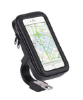 Soporte movil para moto, funda impermeable, tactil