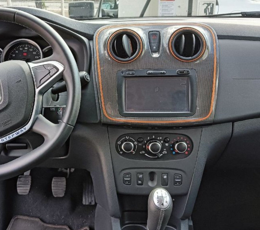 Soporte movil, Dacia Sandero II,Mercedes Benz, etc., rejilla redonda.