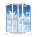 Tela mosquitera ventanas, facil montaje, 2 unidades, tela de 1,3 x 1,5 metros.