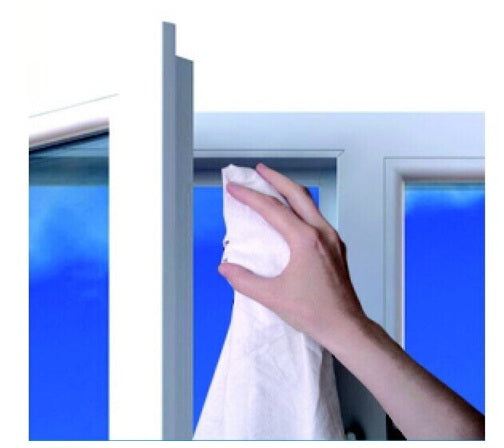 Tela mosquitera ventanas, facil montaje, 2 unidades, tela de 1,3 x 1,5 metros.