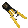 Tenaza para conectores modulares RJ11 (6P4C), RJ12 (6P6C), RJ45 (8P8C) y pasantes, Uso profesional y bricolaje