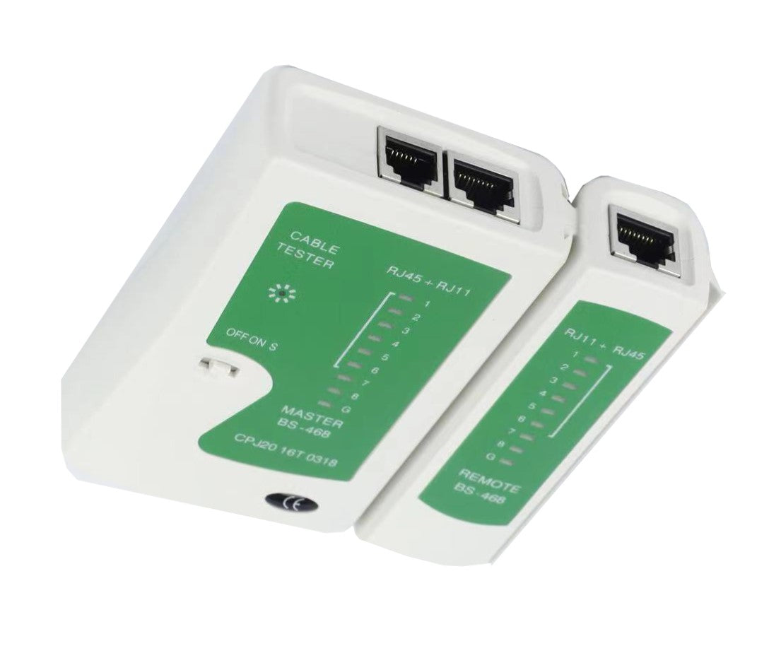 Tester comprobador de cables RJ45/11/12