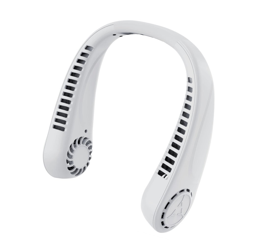 Ventilador cuello, recargable USB, adaptable, flexible